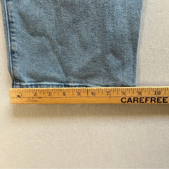 Hollister Low-Rise Relaxed Straight Distressed Jeans Sz 30 Short - Picture 8 of 12